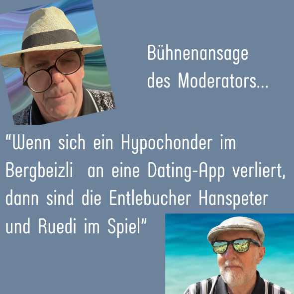 Buehnenansage Des Moderators